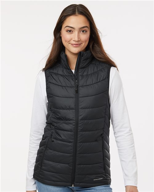 Columbia Ladies 100% Polyester Full Zip Recycled Powder Lite II Vest With Pockets